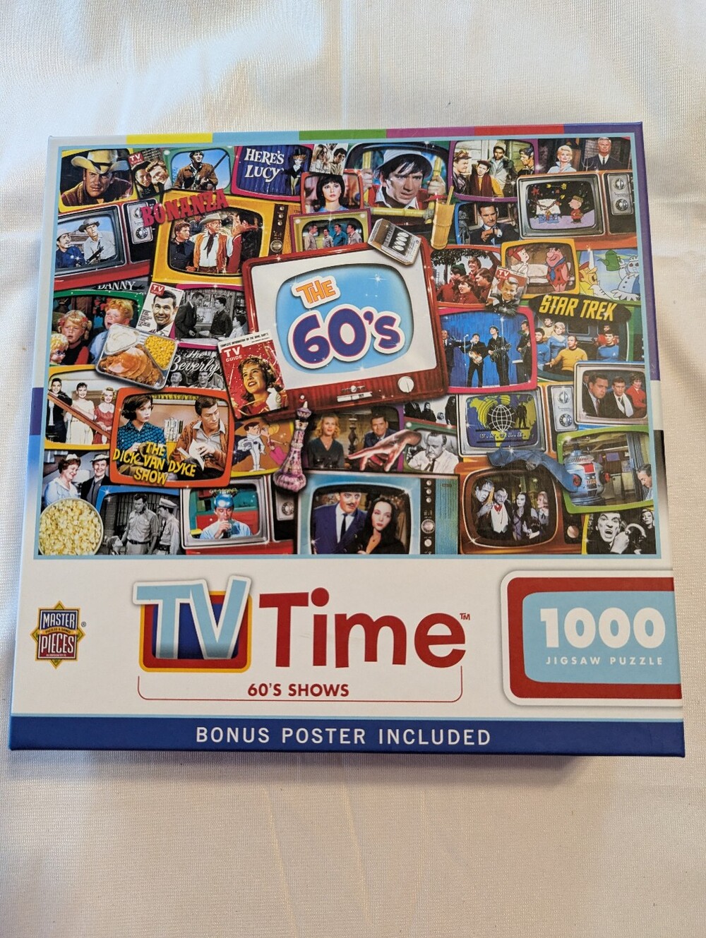 TV Time 60's Shows 1000 Piece Jigsaw Puzzle By Master Pieces